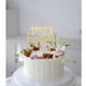 thumbnail image 5 of Cake topper CC TOWN Feliz Cumpleaños dorado de acrílico 15 x 18 cm, 5 of 8