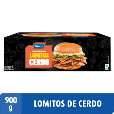 Lomitos Cerdo 900 G Lider