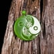 thumbnail image 1 of 1pc Chinese Natural Green Jade Taiji Bagua Pendant Necklace Hand-Carved Charm Jadeite Jewelry Fashion Amulet Gifts For Men Women, 1 of 3