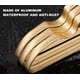 thumbnail image 5 of Percheros Premium De Aluminio Dorado Mate Paquete De 20, 5 of 7