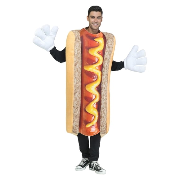 Hot Dog Costume Fun World Photoreal para hombre, talla estándar