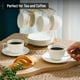 thumbnail image 5 of Juego de tazas de café Brew To A Tea 240 ml, 12 piezas, blanco, 5 of 8