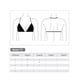 thumbnail image 3 of Bikini triangulo básico ajustable negro Talla XS, 3 of 3