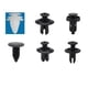 thumbnail image 2 of Caja 100 Clips Fijacion Broche Retencion Plástico Tapabarro, 2 of 3