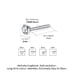 thumbnail image 4 of Set 5 Piercing Negro Nariz Zirconia Punk Nostril, 4 of 4