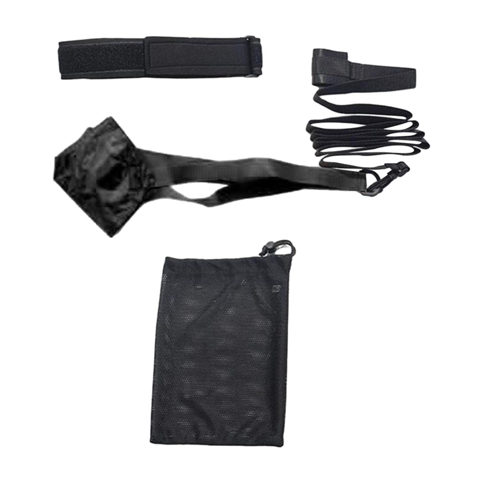 Ioensy - Cinturón De Resistencia Para Natación Con Paracaídas, Cinturón Duradero De Entrenamiento De Fuerza Para Principiantes, 40Cm