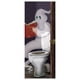 thumbnail image 1 of Cubierta de puerta Beistle Halloween Ghost Restroom para todo tipo de clima, 1 of 2
