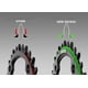 thumbnail image 1 of Plato Ovalado Mtb Narrow Wide Bicicleta 30t 32t 34t 36t 38t azul, 1 of 4
