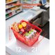 thumbnail image 3 of Cestas de Compras VEVOR Paquete de 12 de 21L Apilables Rojas, 3 of 9