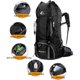 thumbnail image 2 of Mochila de Trekking Bseash 60L Impermeable, 2 of 3