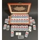thumbnail image 4 of Domino Set PRK 14 Cuban Double 9 pulgadas en caja de madera premium, 4 of 7