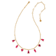 thumbnail image 2 of Collar Kendra Scott Blair Gold Strand Con Ruby Mix, 2 of 2
