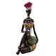 thumbnail image 4 of Estatua Tribal Africana De La Se?ora Artesanía Estatua Africana Para El Hogar Oficina Sala De Estar Estilo D, 4 of 5