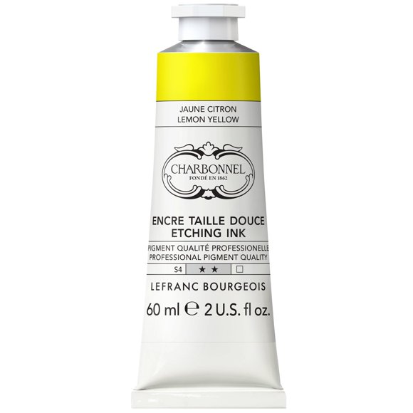 Tinta para grabado Lefranc Bourgeois Charbonnel 60 ml Amarillo limón