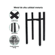 thumbnail image 1 of Set Organizador Pedestal Porta Macetero Decorativo Metal, 1 of 3