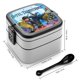thumbnail image 2 of Hotel Transylvania Fiambrera de Doble Capa, Contenedor de Almuerzo Portátil Apilable, Almacenamiento de Alimentos Hermético a Prueba de Fugas, 1000ml, 2 of 6