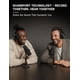 thumbnail image 5 of Auriculares AOC Bluetooth para colocar sobre las orejas, monitor de estudio y mezcla para DJ, 5 of 8