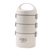 Bothyi - Fiambrera Para Adultos, Compartimento A Prueba De Fugas Portátil Para Trabajadores De Oficina, 3 Niveles