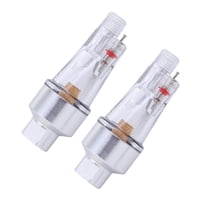 Magideal - 2 Piezas Airrush En Línea Terreno De Pulverización De Pintura De Separador De Agua Ligero De Accesorios De Aerógrafo De Aerógrafo Fiesta De Aceite De