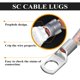 thumbnail image 5 of Cable de batería para automóvil SUNNAREPOON calibre 2, 3,7 m, rojo, kit, 5 of 7