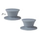 thumbnail image 3 of 2pcs Silicona Olla Tapa Perillas Resistente Al Calor Para Sartén Ollas De Cocción Lenta Olla Tapa Gris, 3 of 5