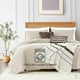 thumbnail image 5 of Cubrecama Quilt + Fundas De Almohada Cobertores Acolchado Beige 1.5 Plazas AZ, 5 of 10