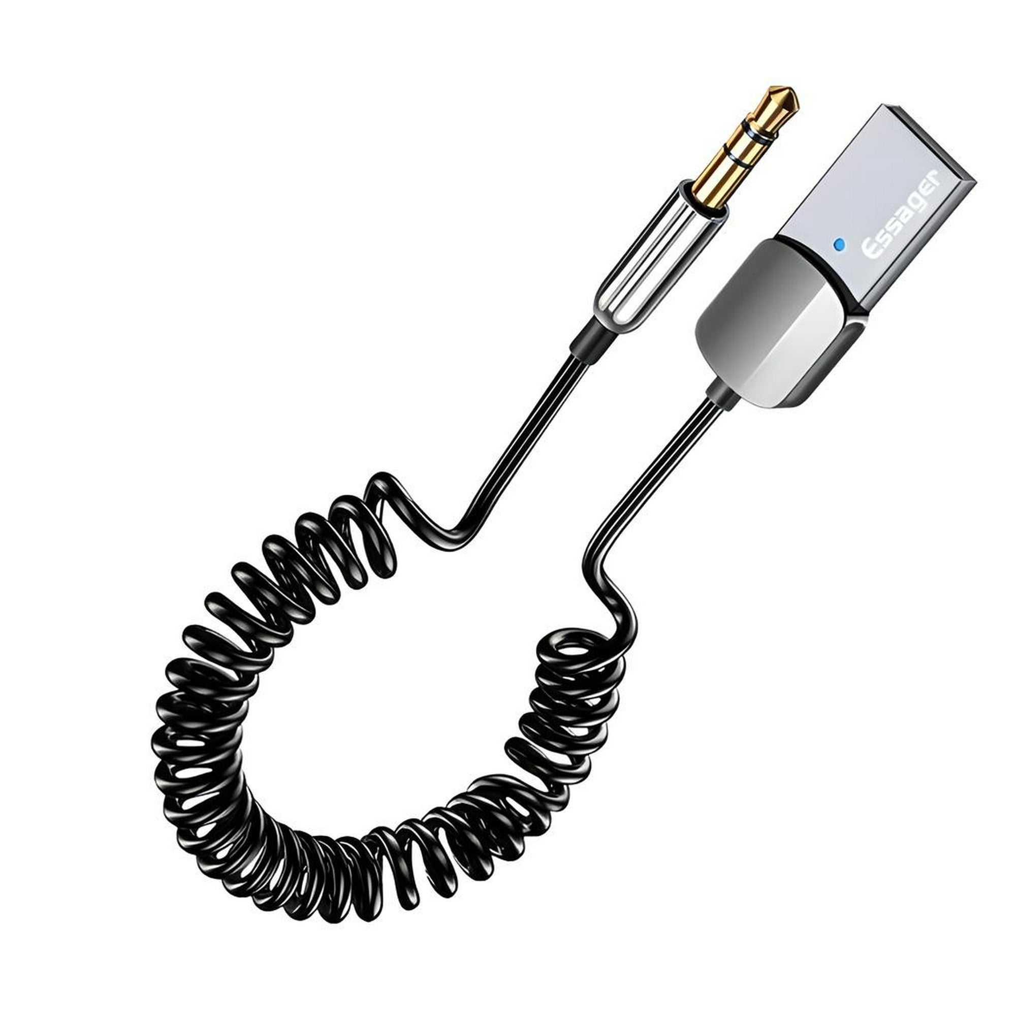 Genérico - Receptor Bluetooth Usb A Auxiliar 3.5mm Auto.