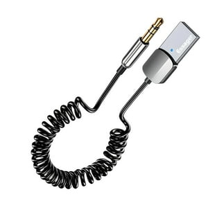 Genérico - Receptor Bluetooth Usb A Auxiliar 3.5Mm Auto.