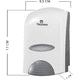 thumbnail image 2 of Dispensador Jabón Plástico Al Muro 500 Ml Color Blanco, 2 of 3