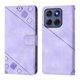 thumbnail image 4 of Funda Cartera para Motorola Edge 60 Fusion con Soporte y Ranuras, Resistente a Golpes y Rayones Morado, 4 of 6