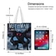 thumbnail image 5 of Cartera de Tela Mothman Estampado de Lienzo 35 x 40 cm, 5 of 6