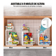 thumbnail image 3 of Organizador Estante Multiuso Bajo Lavaplatos Cocina Baño Blanco, 3 of 3