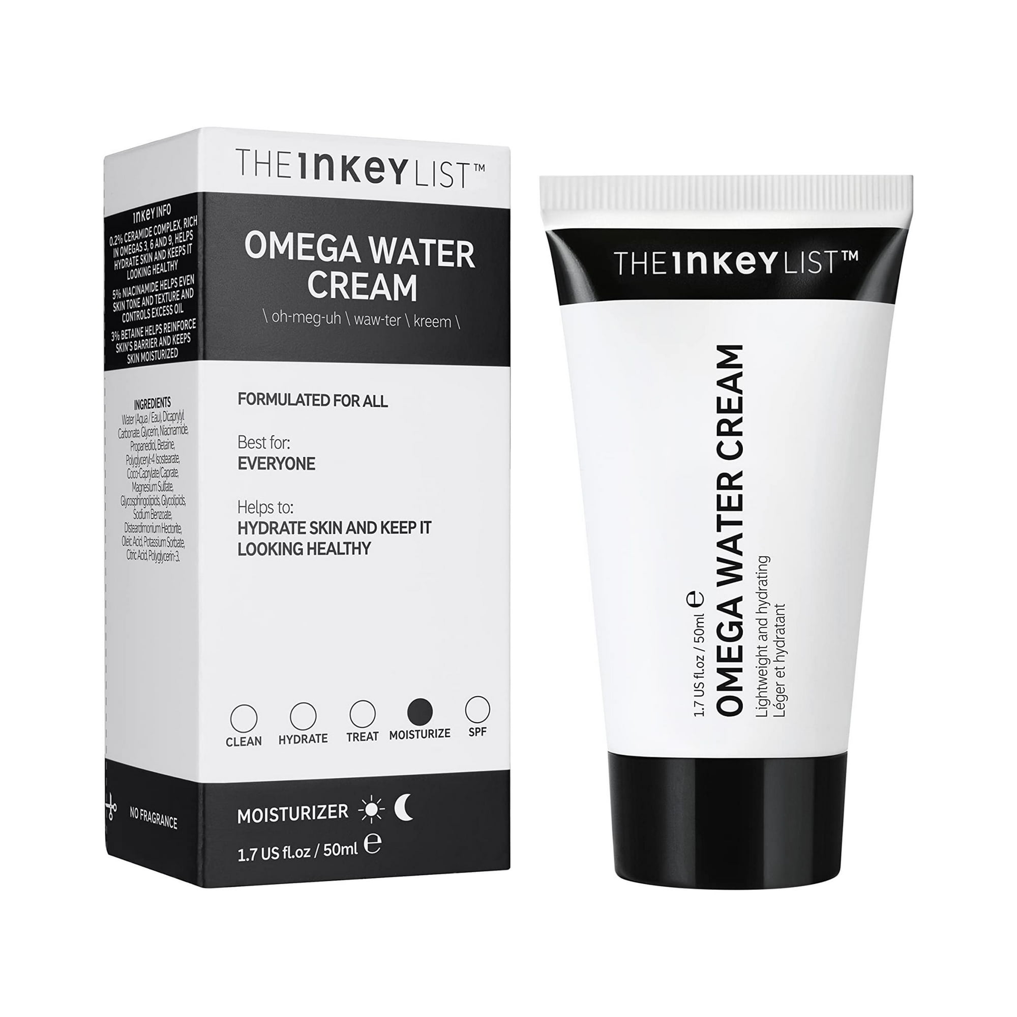 Crema Hidratante The Inkey List Omega Water Cream 50 Ml