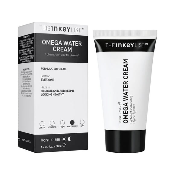 Crema hidratante The INKEY List Omega Water Cream 50 ml