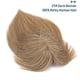 thumbnail image 3 of Loveternal Postizo 100% Cabello Humano Real Toppers con Flequillo para Mujer 16 Pulgadas (Blonde） Oscuro, 3 of 6