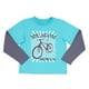 thumbnail image 1 of Polera Niño Kids Doble Manga Turquesa Corona, 1 of 4