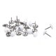 thumbnail image 2 of Uxcell 0.43''x0.67'' Clavos de Tapicería Tachuelas Cabeza Redonda Chinchetas Hierro Blanco 25Pcs, 2 of 5