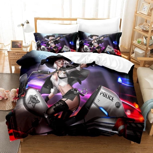 ing Sexy Girls Overwatch Bedding Set Bed Set Adult Kid Bedroom Duvet cover Set