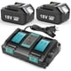 thumbnail image 1 of Batería ARyee 18V 8.0Ah y Cargador Repuesto Makita BL1860, 1 of 3