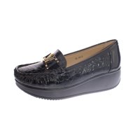 Vía Franca - Mocasín Platafoma Negro Hualun