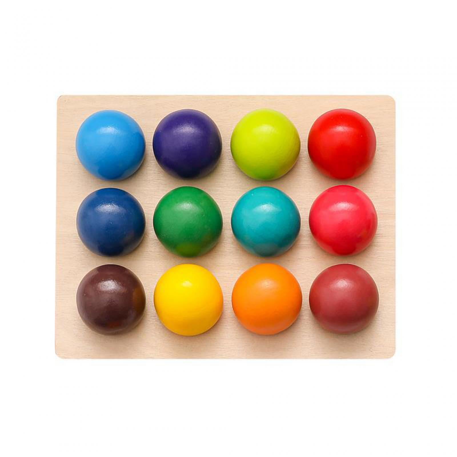 Bothyi - Juguetes Montessori, Juego De Clasificación De Colores, Aprendizaje Temprano Para Niños, Tablero De Clavijas Para Niños