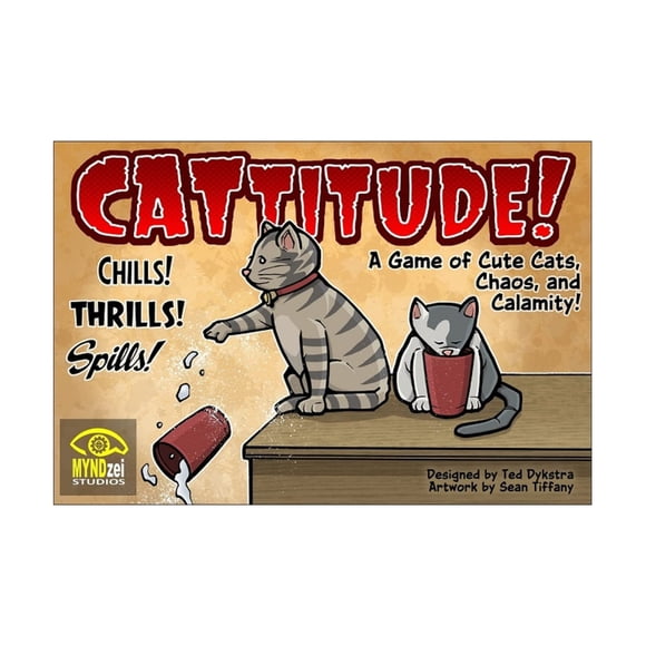 Juego de mesa Mr. B Games Cattitude! para 3-5 jugadores
