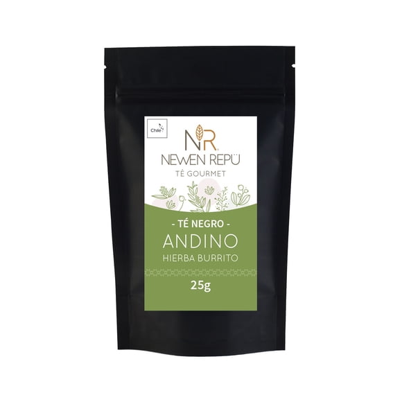 Té Negro Andino Burrito Premium Blend Gourmet 25g Newen Repü