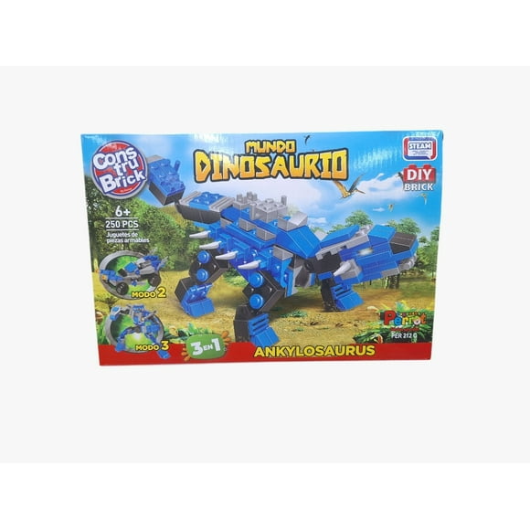 Construbrick Mundo Dinosaurio Ankylosaurus