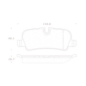 Pastillas Freno Para Auto Comline Cbp02021