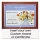 thumbnail image 5 of Portadocumentos NuDell Award-A-Plaque 27x33 cm Caoba, 5 of 5