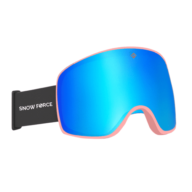 Antiparras Magnéticas Ski & Snowboard North Pole / Azul - Rosa - Negro