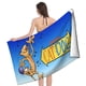 thumbnail image 4 of CatDog Toalla de playa de secado rápido con diseño temático, regalo para mujeres y niñas, ideal para cumpleaños, fans, amantes de la música, uso en la playa o al aire libre, 78 × 160 cm, 4 of 6