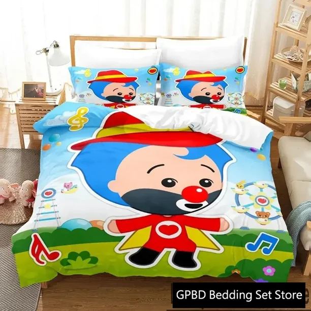 PlimPlim Bedding Set Boys Girls Duvet Cover Pillowcase Bed boys Adult Home Textileextile