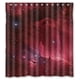thumbnail image 1 of Cortina de ducha con diseño de nebulosa de cabeza de caballo, juego de cortinas de baño con ganchos, tamaño 66 x 72 pulgadas, 1 of 3